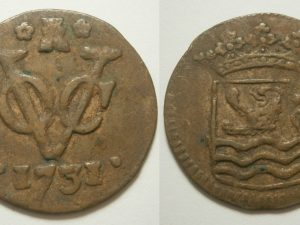 Zeeland VOC Duit 1731 (over 30?)