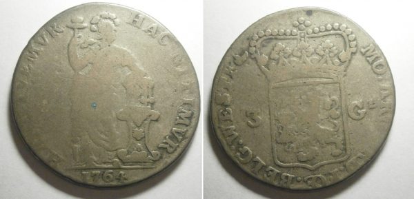 West Friesland 3 Gulden 1764