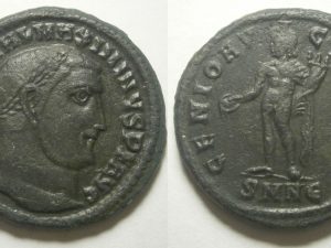 Maximinus II Follis -GENIO AVGVSTI- SMNε -310/1 AD