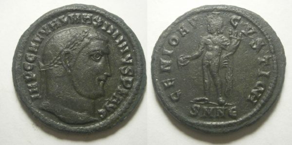 Maximinus II Follis -GENIO AVGVSTI- SMNε -310/1 AD