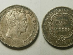 Willem I NI ½ gulden 1826