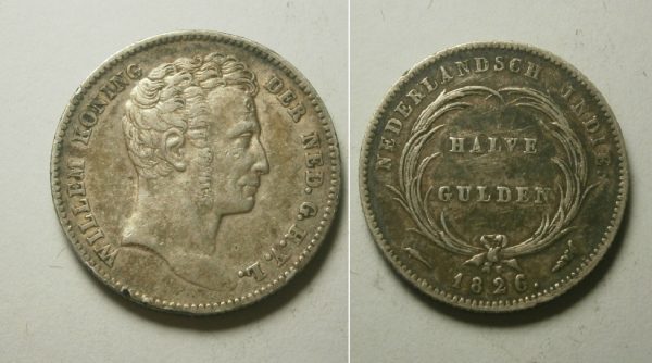 Willem I NI ½ gulden 1826