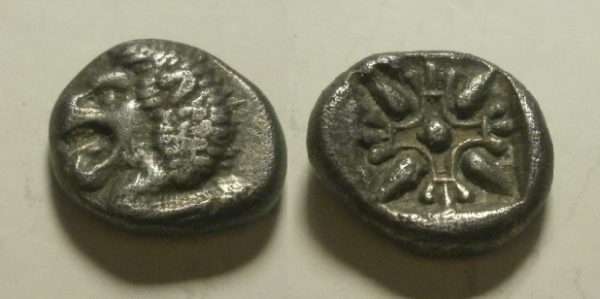 Ionia Miletus, diobol or 1/12 stater - 480BC,