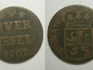 Overijssel Duit 1767